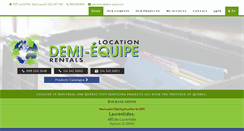 Desktop Screenshot of demi-equipe.com